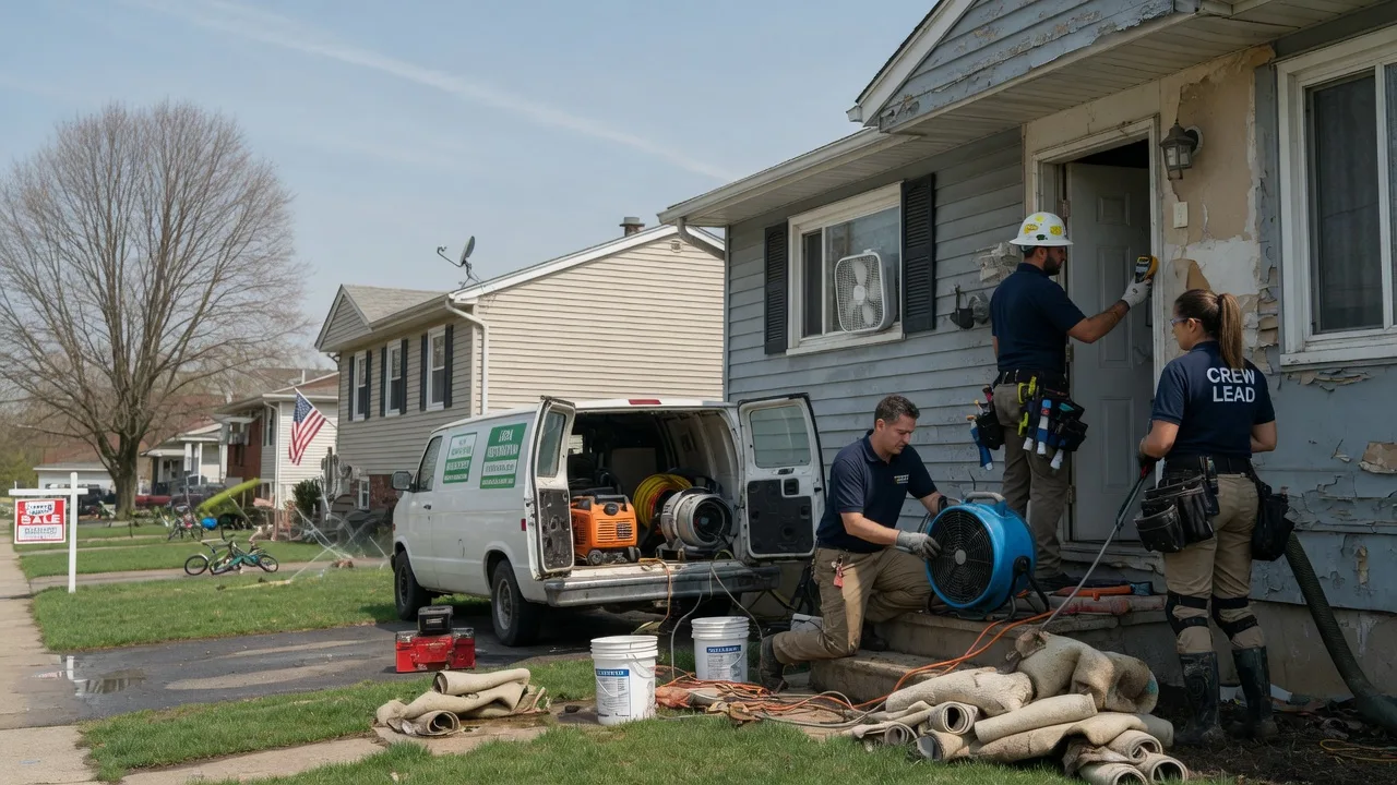 Flood Cleanup in Briggsville, AR near me