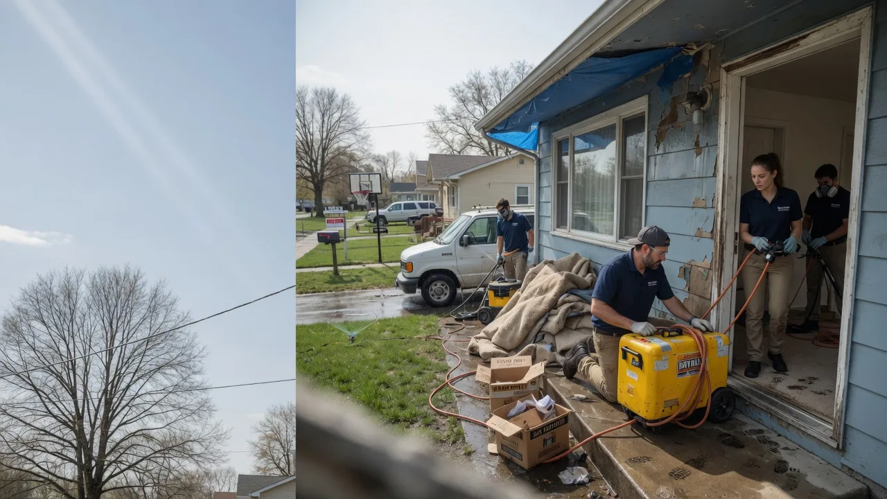 Basement Flood Cleanup in Briggsville, AR near me